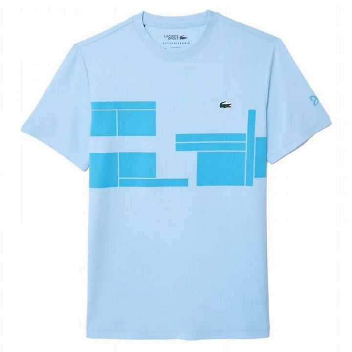 Lacoste Novak Djokovic Ultra Dry T-shirt Blue