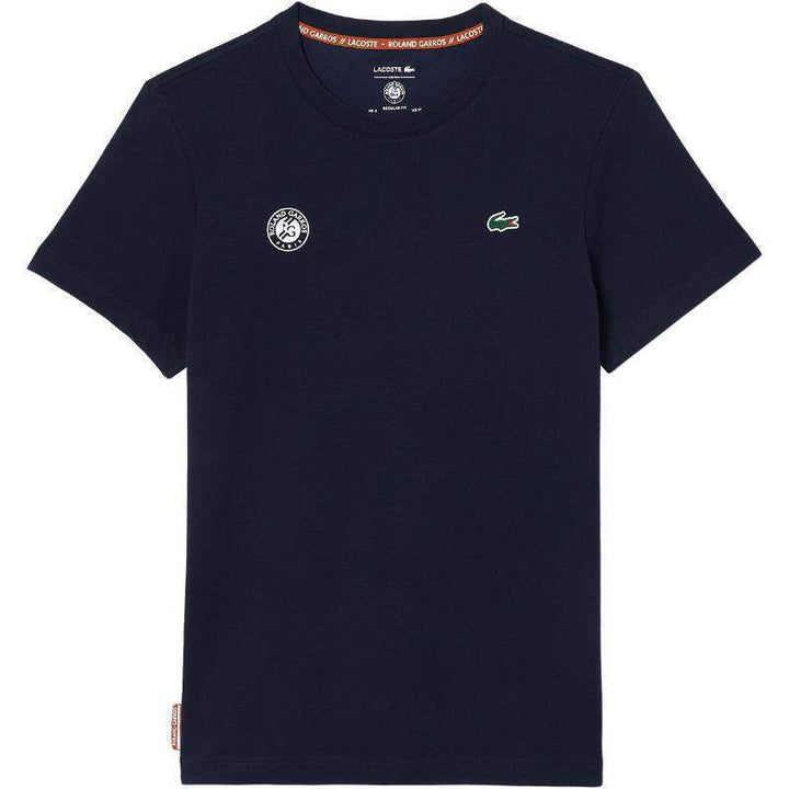 Camiseta Lacoste Roland Garros Azul Marinho