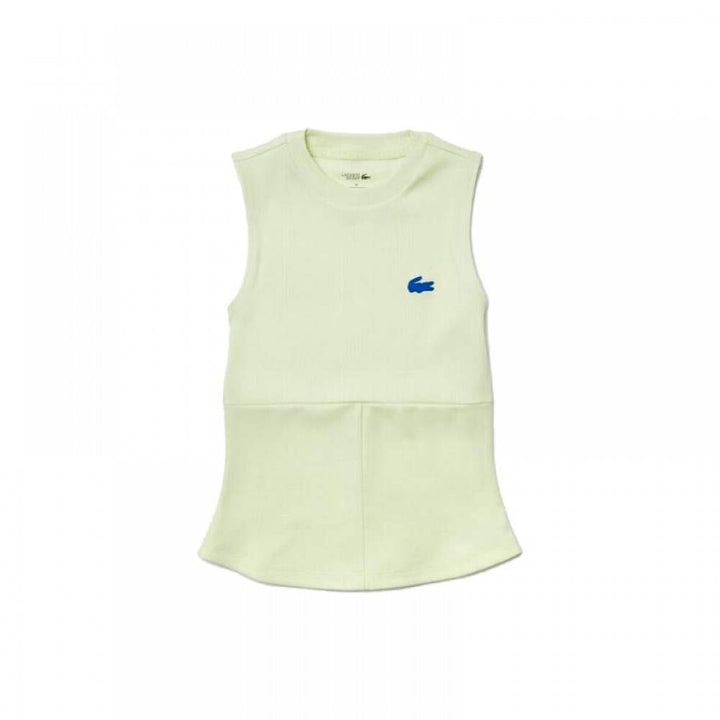 Camiseta feminina Lacoste Sport amarela