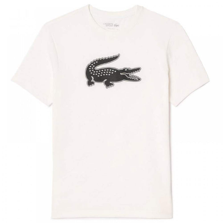 T-shirt Lacoste Sport branco preto