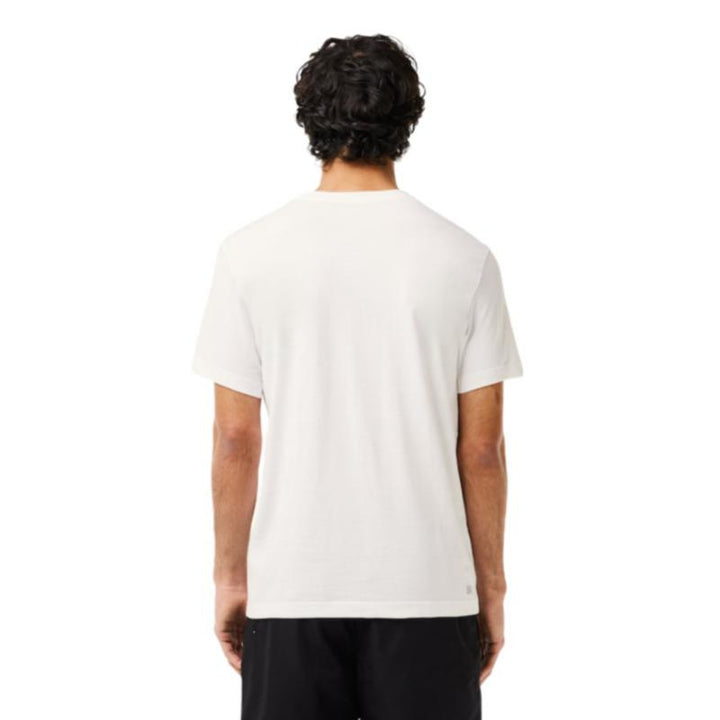 T-shirt Lacoste Sport branco preto