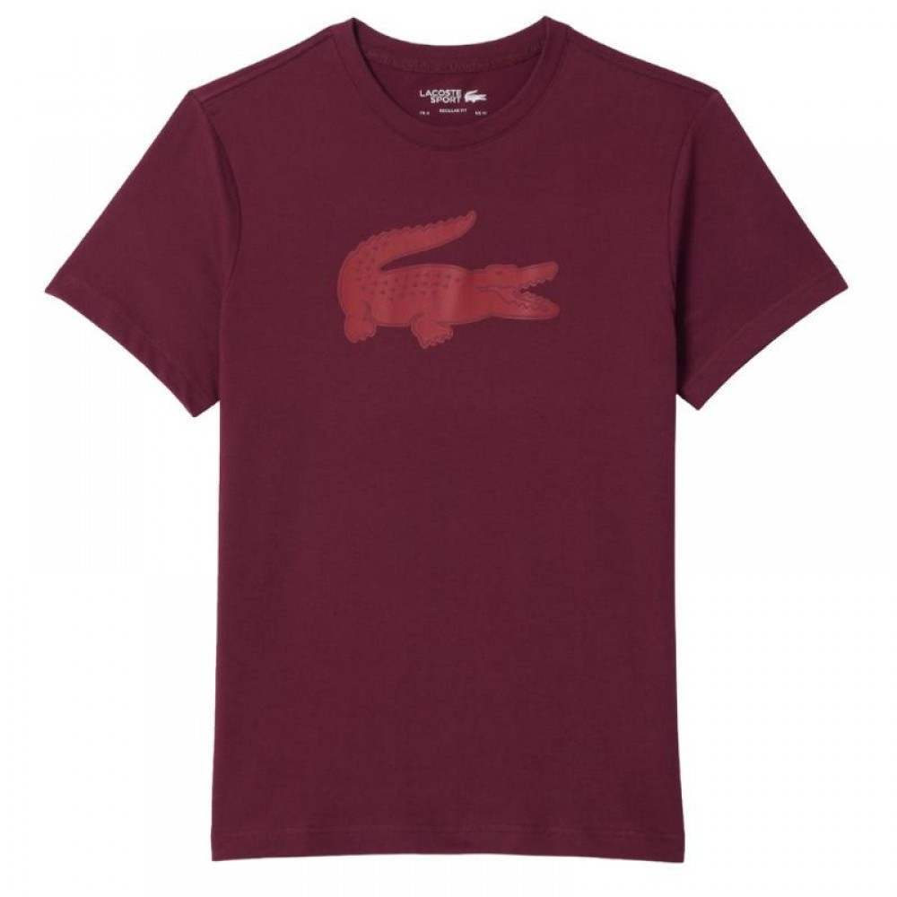 Lacoste Sport Bordeaux T-shirt