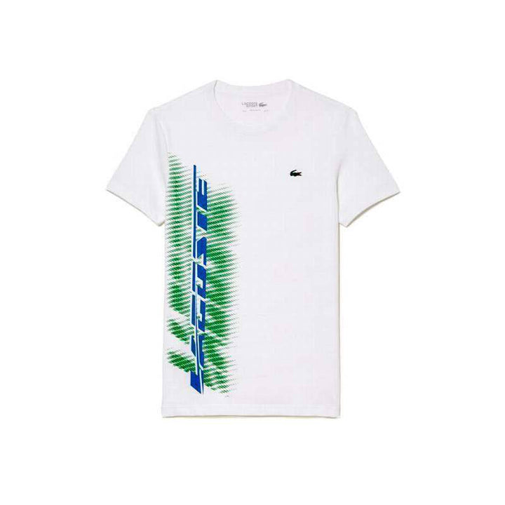 Lacoste Sport Brand Contrast White T-shirt