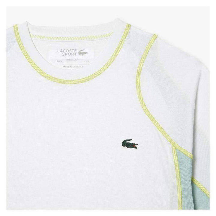 Camiseta Lacoste Sport Pique Blanco