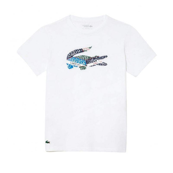 Lacoste Sport White Knit T-shirt
