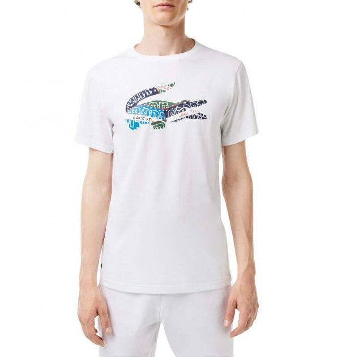 Camiseta Lacoste Sport Punto Blanco