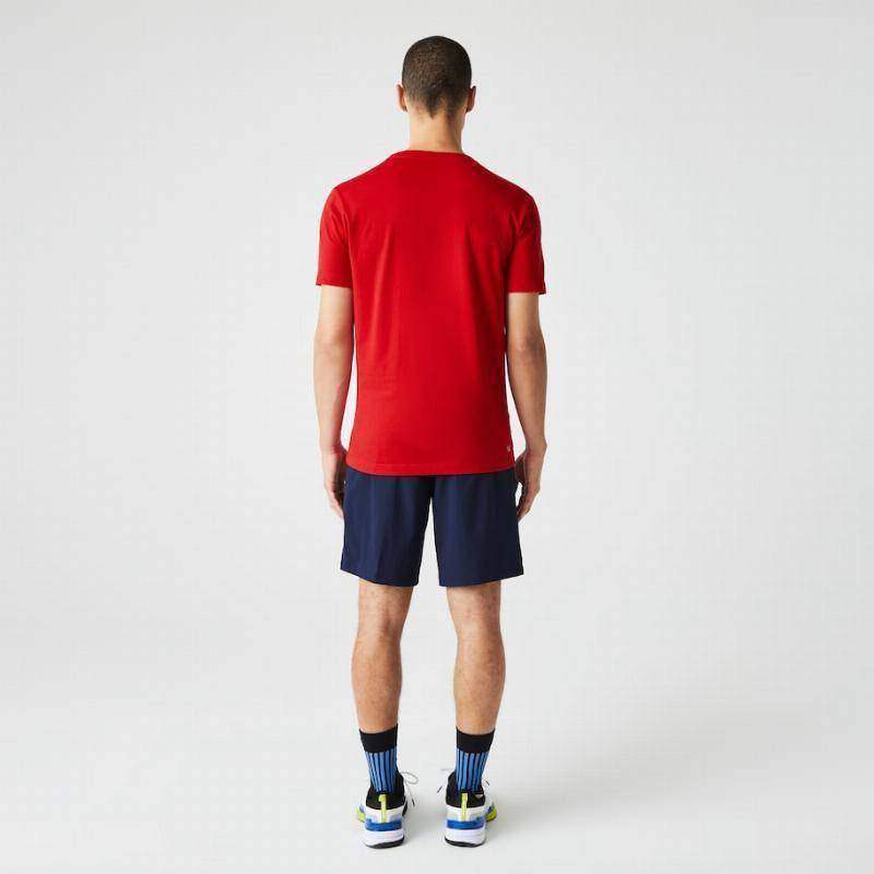 Camiseta Lacoste Sport Vermelha