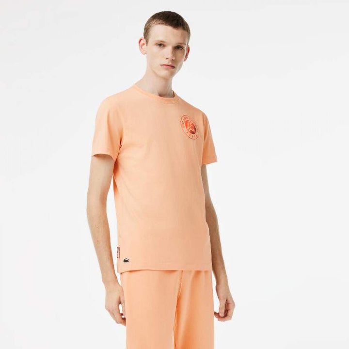 Camiseta Lacoste Sport Roland Garros Edition Naranja