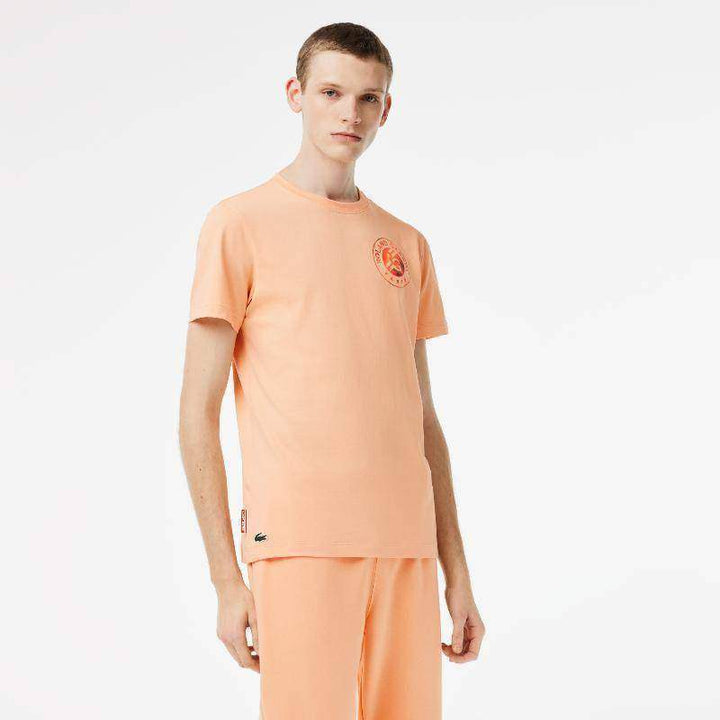 Camiseta Lacoste Sport Roland Garros Edition Naranja