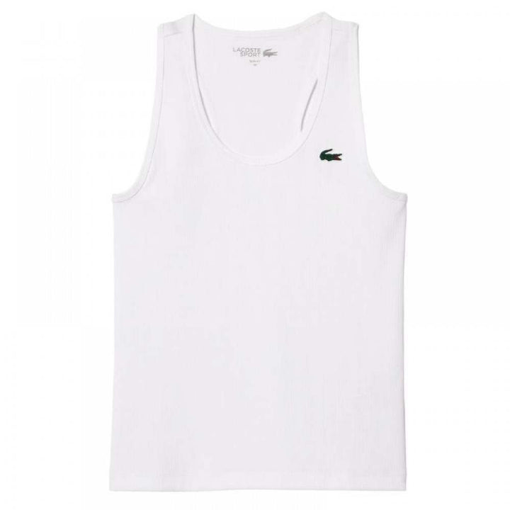 Camiseta Lacoste Sport Slim Fit Blanco