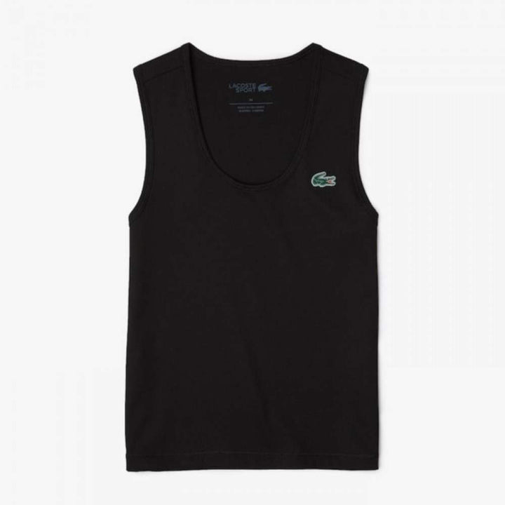 T-shirt Lacoste Sport Slim Fit preto