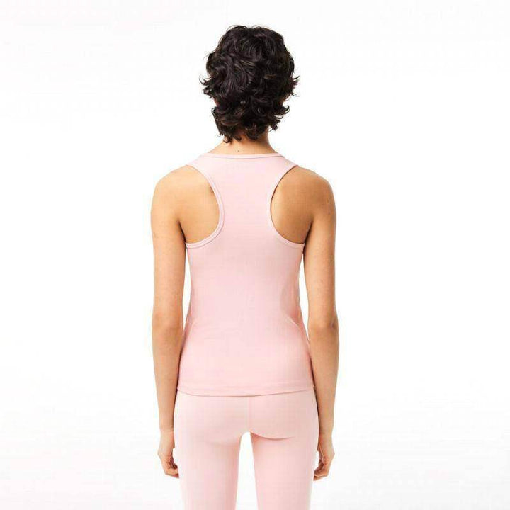 T-shirt Lacoste Sport Slim Fit rosa claro