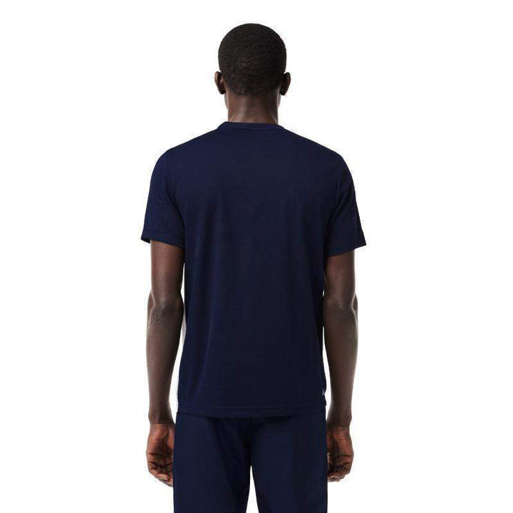 Lacoste Ultra Dry T-shirt White Navy Blue