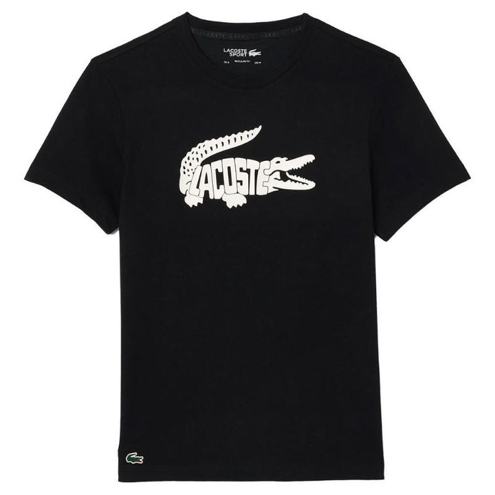 T-shirt Lacoste Ultra Dry preto branco