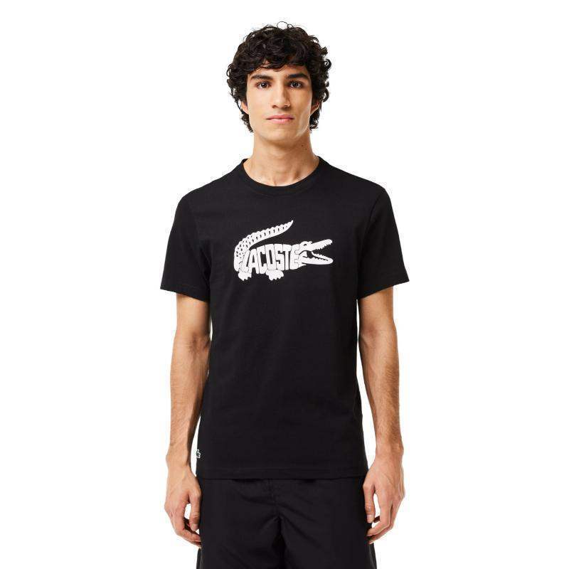 Lacoste Ultra Dry T-shirt Black White