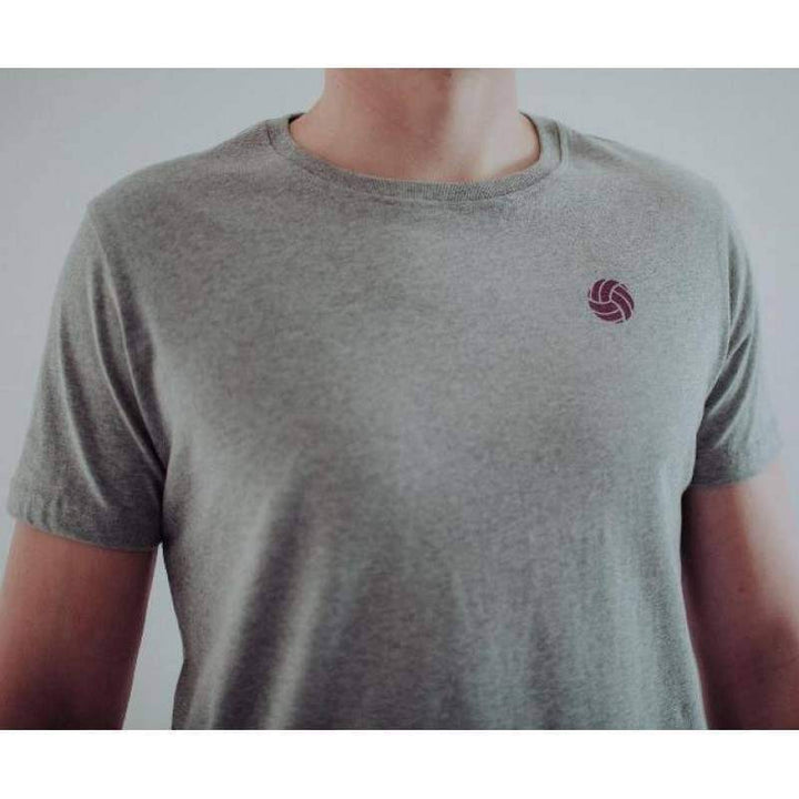 Camiseta Loco Originale Gris Burgundy