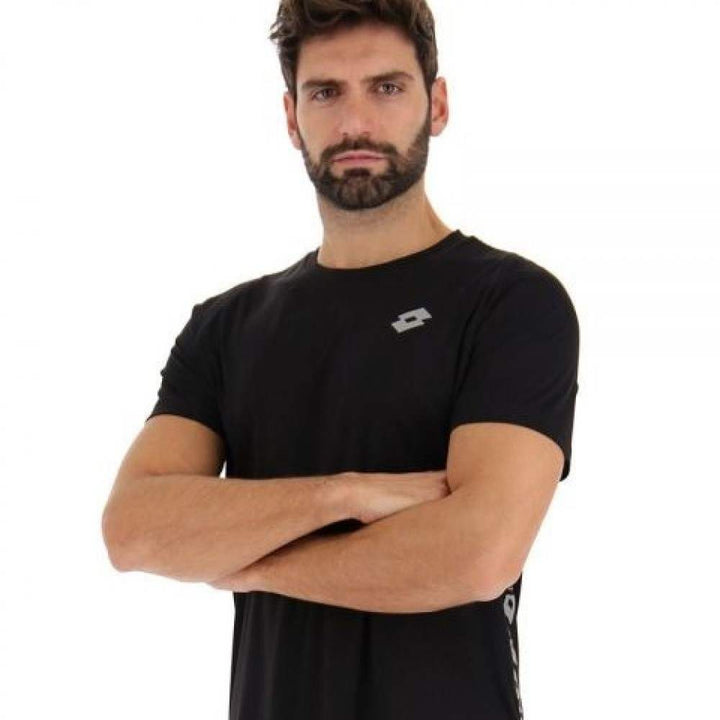 Camiseta Lotto Run Fit II preta