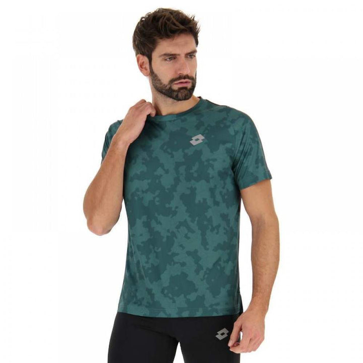 Camiseta Lotto Run Fit II verde escuro