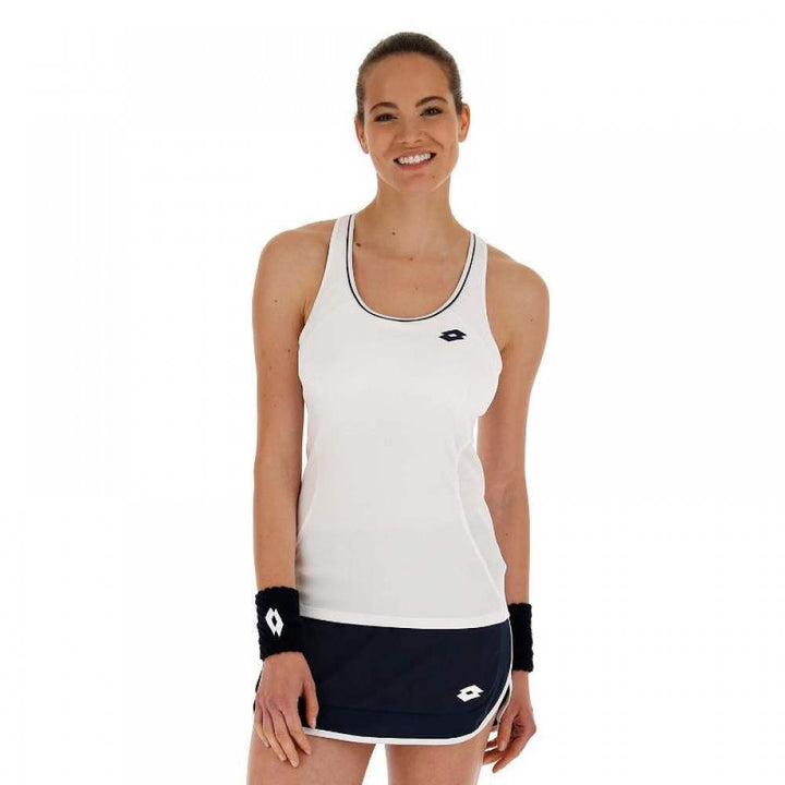 Camiseta feminina Lotto Squadra branca