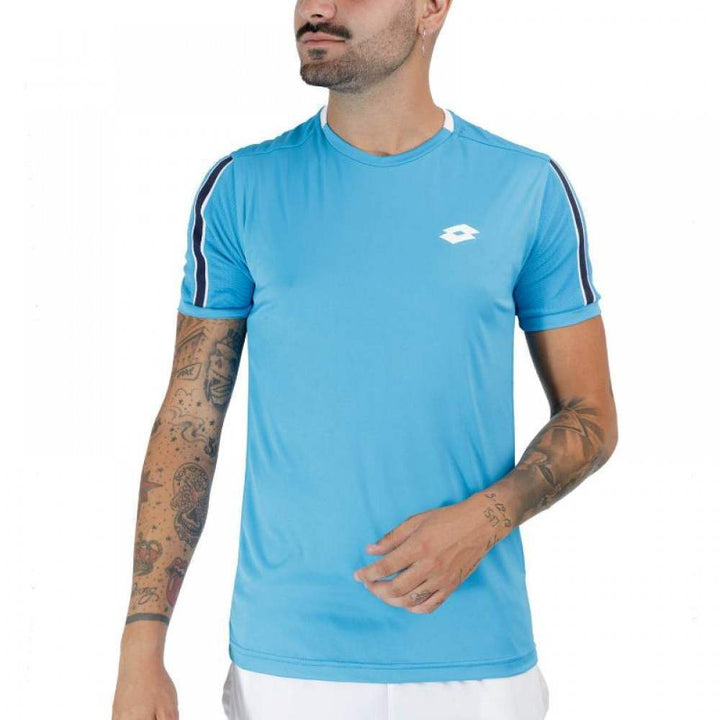 Camiseta Lotto Squadra II Azul Bahia