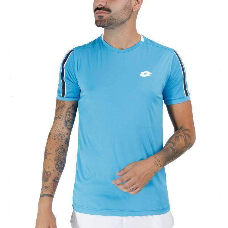 Camiseta Lotto Squadra II Azul Bahia