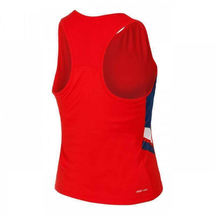 Camiseta feminina Lotto Squadra III vermelho intenso