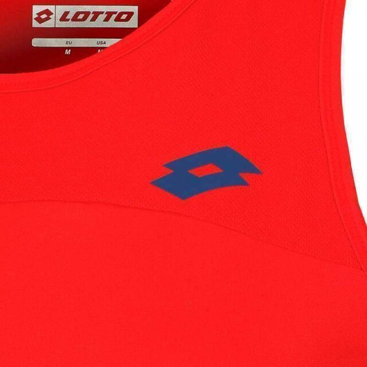 Camiseta feminina Lotto Squadra III vermelho intenso