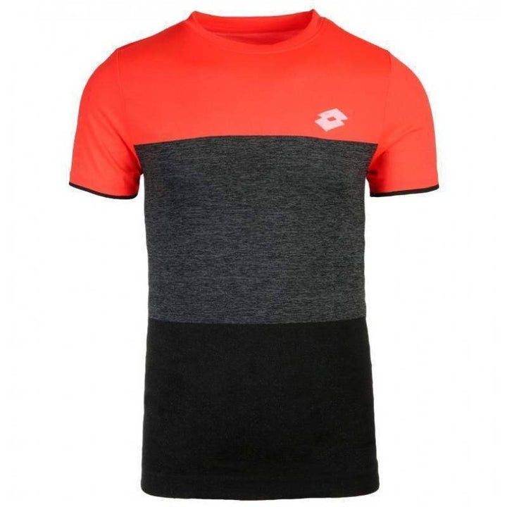 Lotto Tech Seamless T-shirt Coral Black