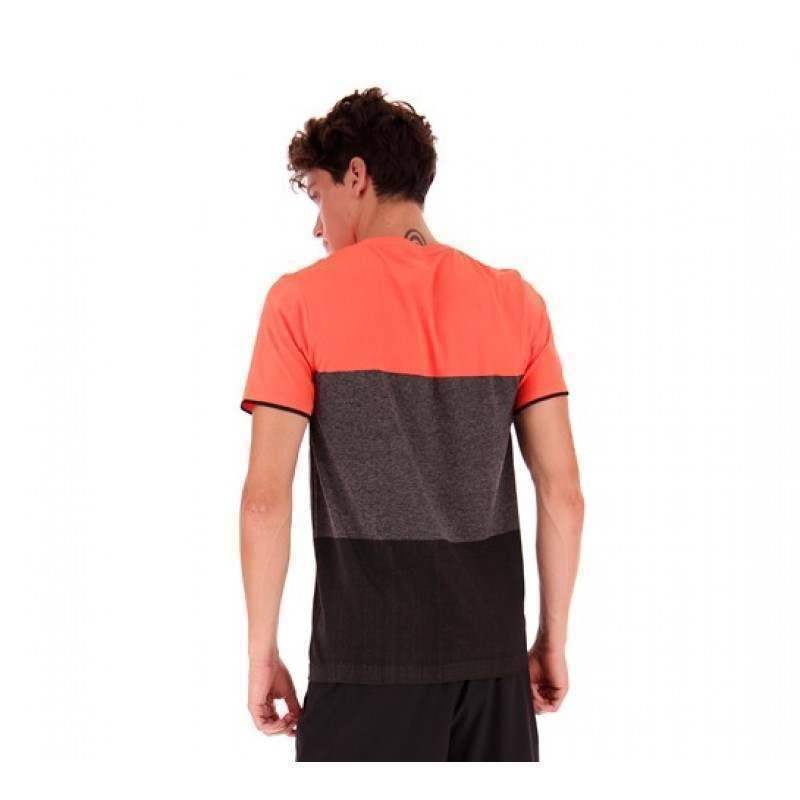 Lotto Tech Seamless T-shirt Coral Black