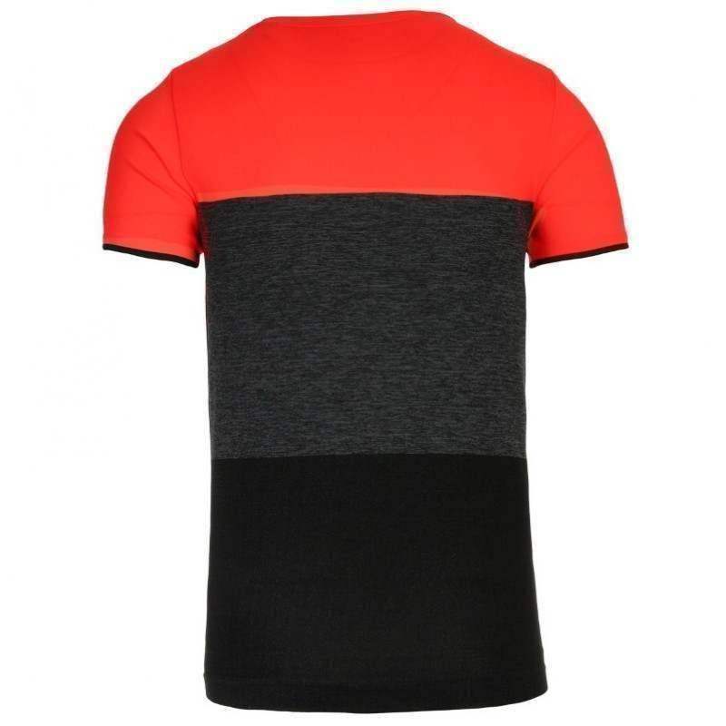 Lotto Tech Seamless T-shirt Coral Black