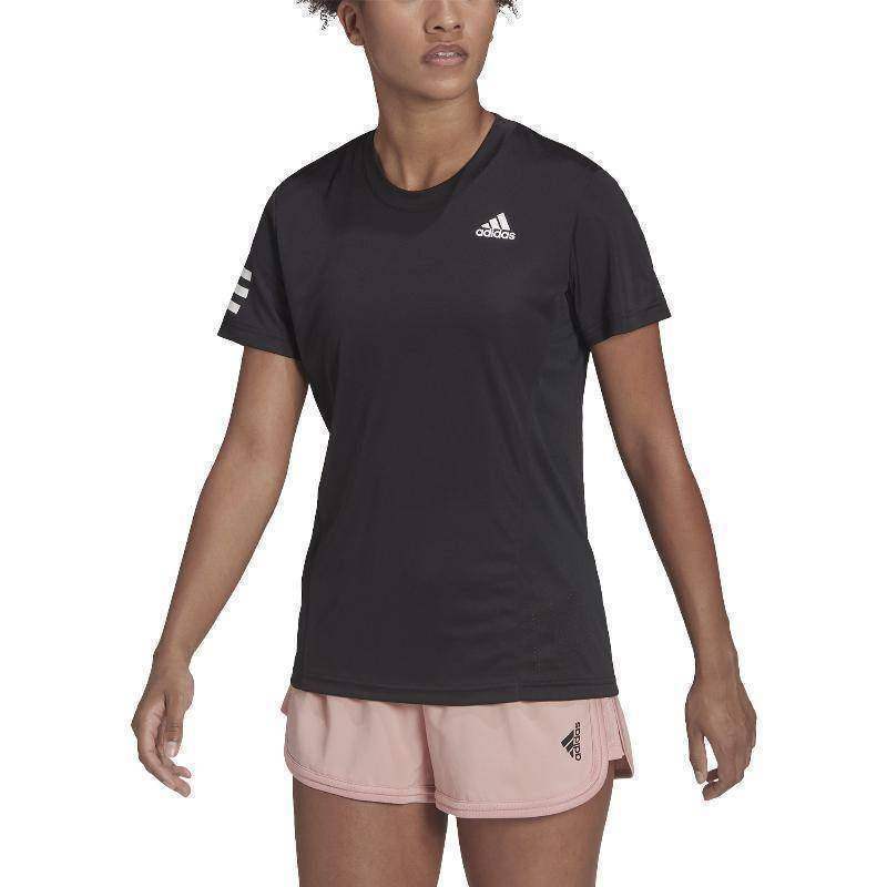 Adidas Club Short Sleeve T-shirt Black Women