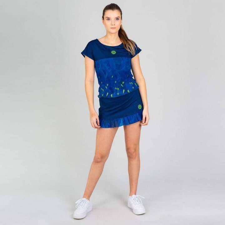 Bidi Badu Tijana Short Sleeve T-shirt Dark Blue