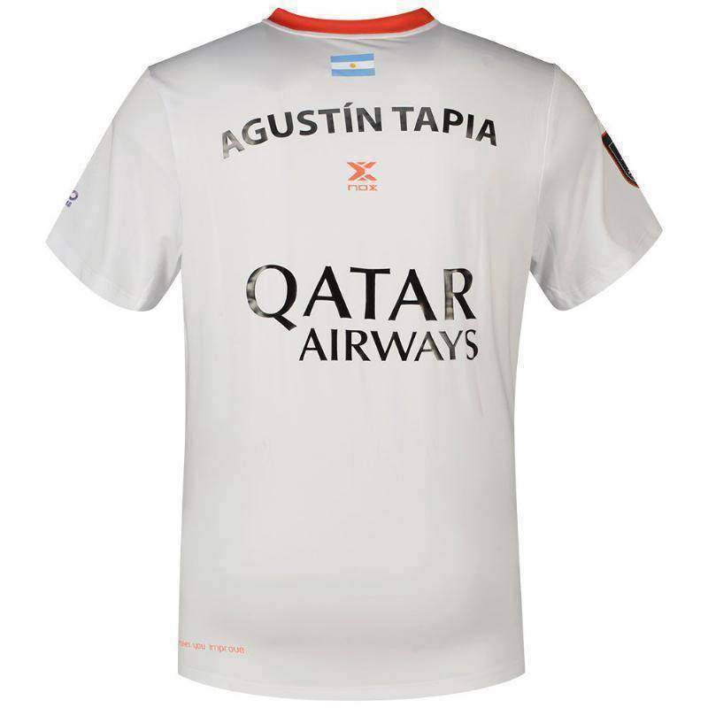 Camiseta oficial Nox Agustin Tapia 2023 branca