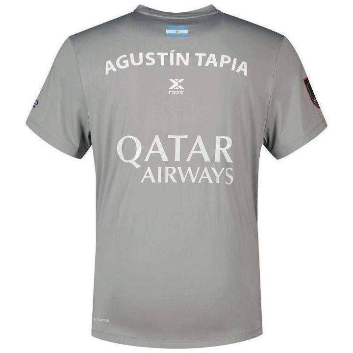 Nox Agustin Tapia Official T-shirt 2023 Gray