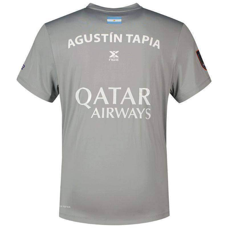 Camiseta oficial Nox Agustin Tapia 2023 cinza