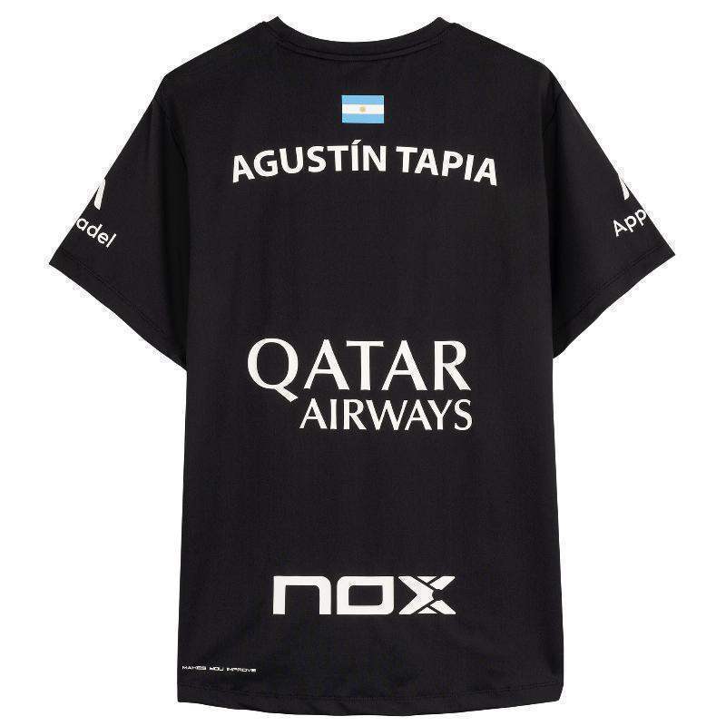 Camiseta Nox Agustin Tapia Sponsors AT10 Negro 2024