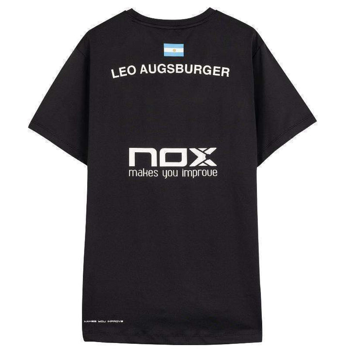 Camiseta Nox Leo Augsburger Sponsors LA10 Negro 2024