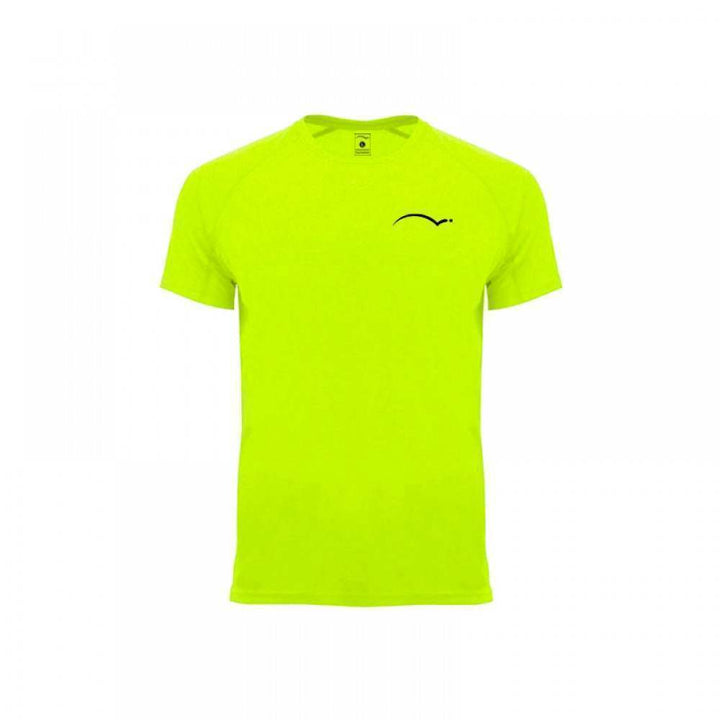 Camiseta Padelpoint Tournament Amarillo Fluor