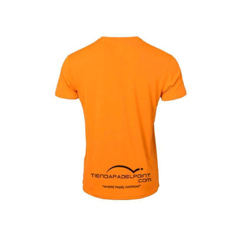 Camiseta Padelpoint Tournament Laranja Fluor