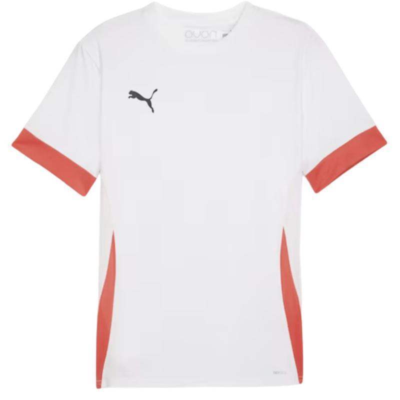 T-shirt Puma Individual branco vermelho