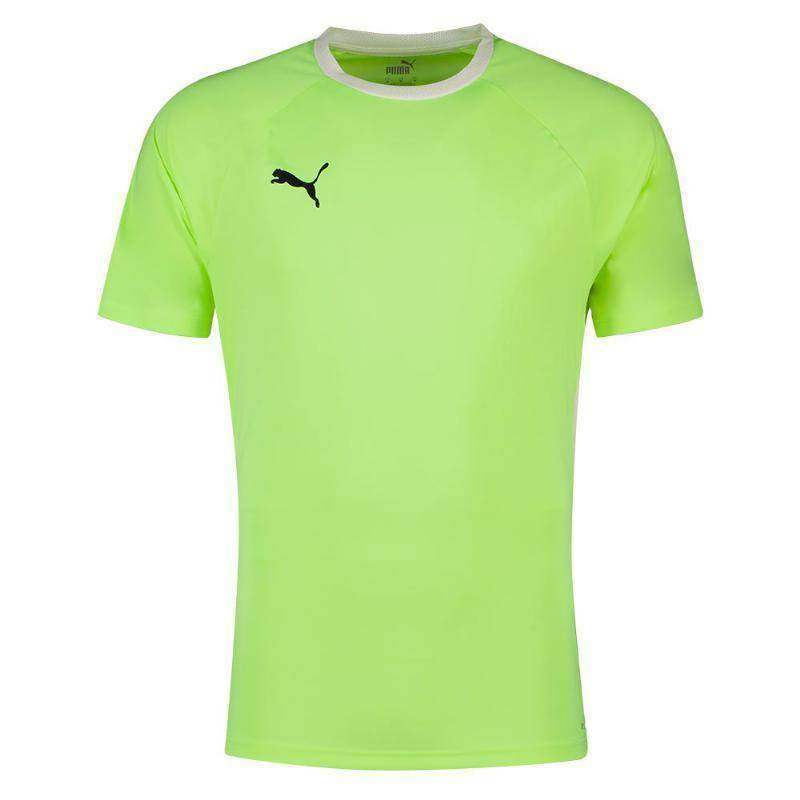 Camiseta Puma TeamLiga Padel Amarillo Fluor