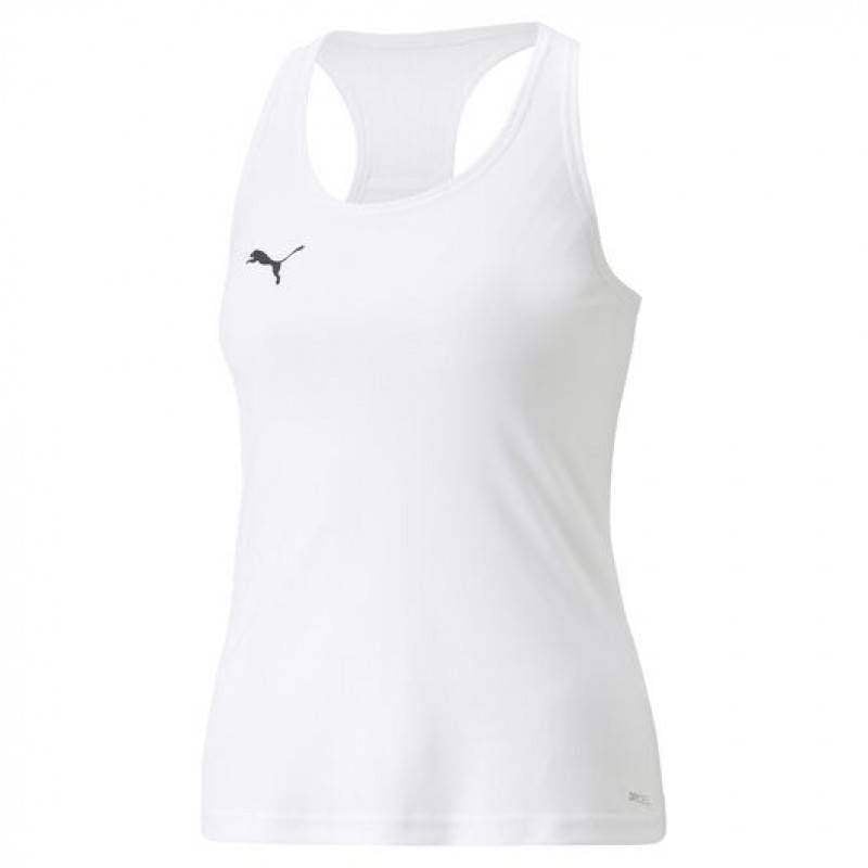 Puma TeamLiga Tank White Women's T-Shirt