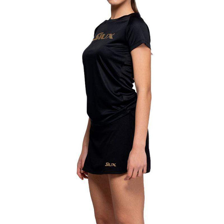 Camiseta Siux Club Negro Mujer