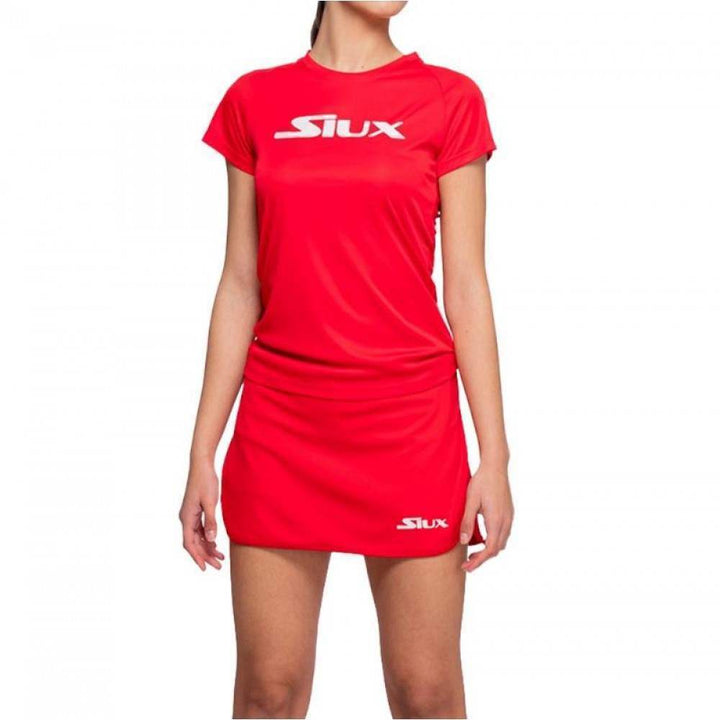 Camiseta Siux Club Rojo Mujer