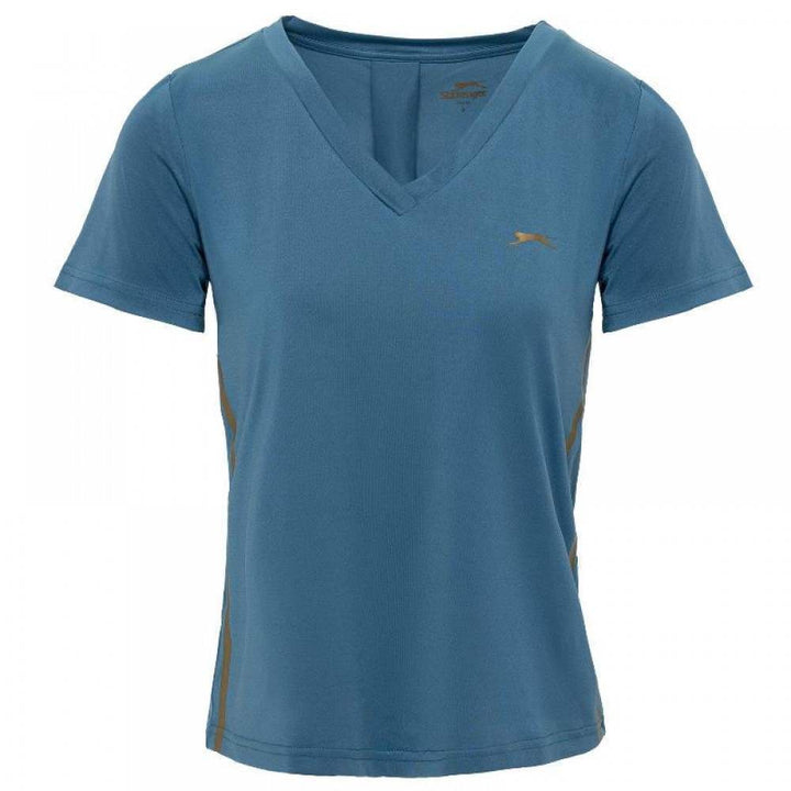 Camiseta feminina Slazenger Lucia Azul