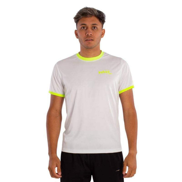 T-shirt Softee Galaxy branco amarelo flúor