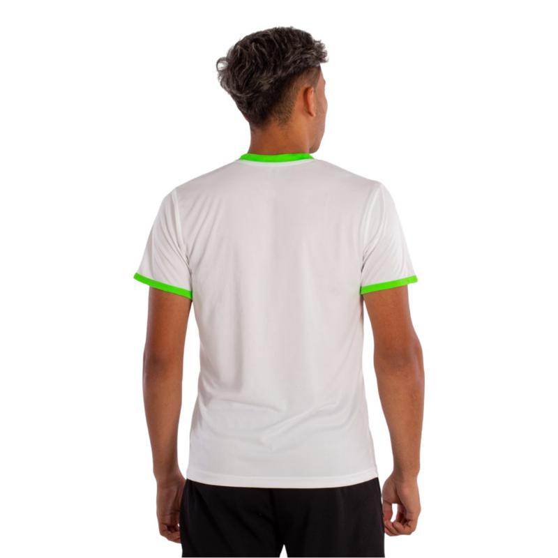 Camiseta Softee Galaxy Branco Verde Fluor