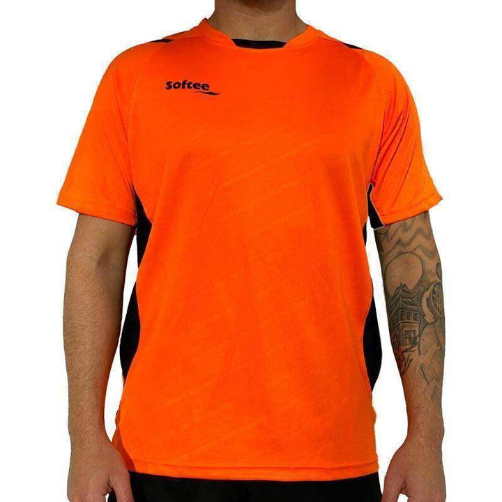 Softee Play Orange Black T-shirt