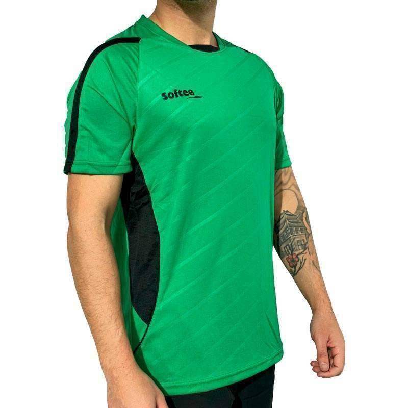 Camiseta Softee Play Verde Negro