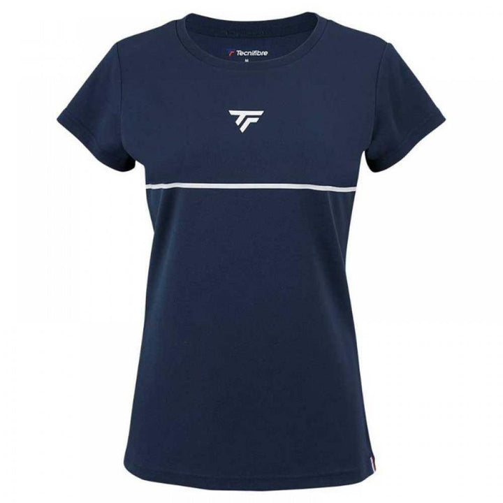 T-shirt Tecnifibre Performance azul marinho mulher